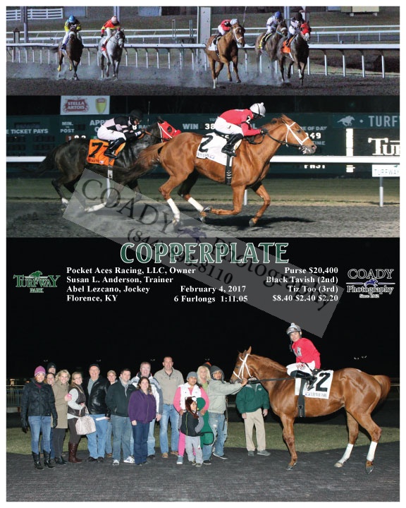 Copperplate - Pocket Aces Racing
